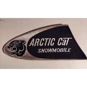 Arctic Cat Snowmobile Large Left Face Patch For Jacket Back Never Used Old Stock